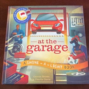 A shine a light book, at the garage
